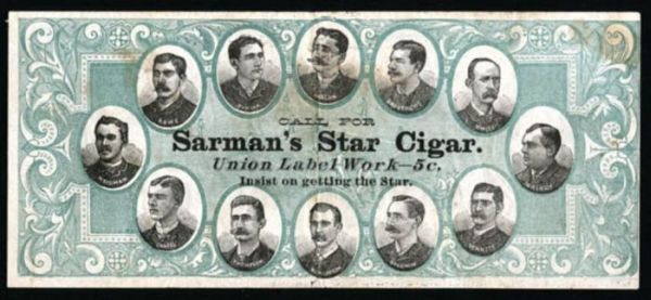 Sarman's Silver Moon Cigar Back